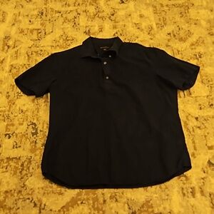 Men's Banana Republic Navy blue button up.